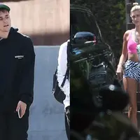 Justin Bieber dan Hailey Baldwin (FOTO: Splashnews)