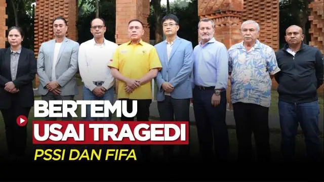 VIDEO: Ketua Umum PSSI Bertemu Delegasi FIFA Usai Tragedi Kanjuruhan