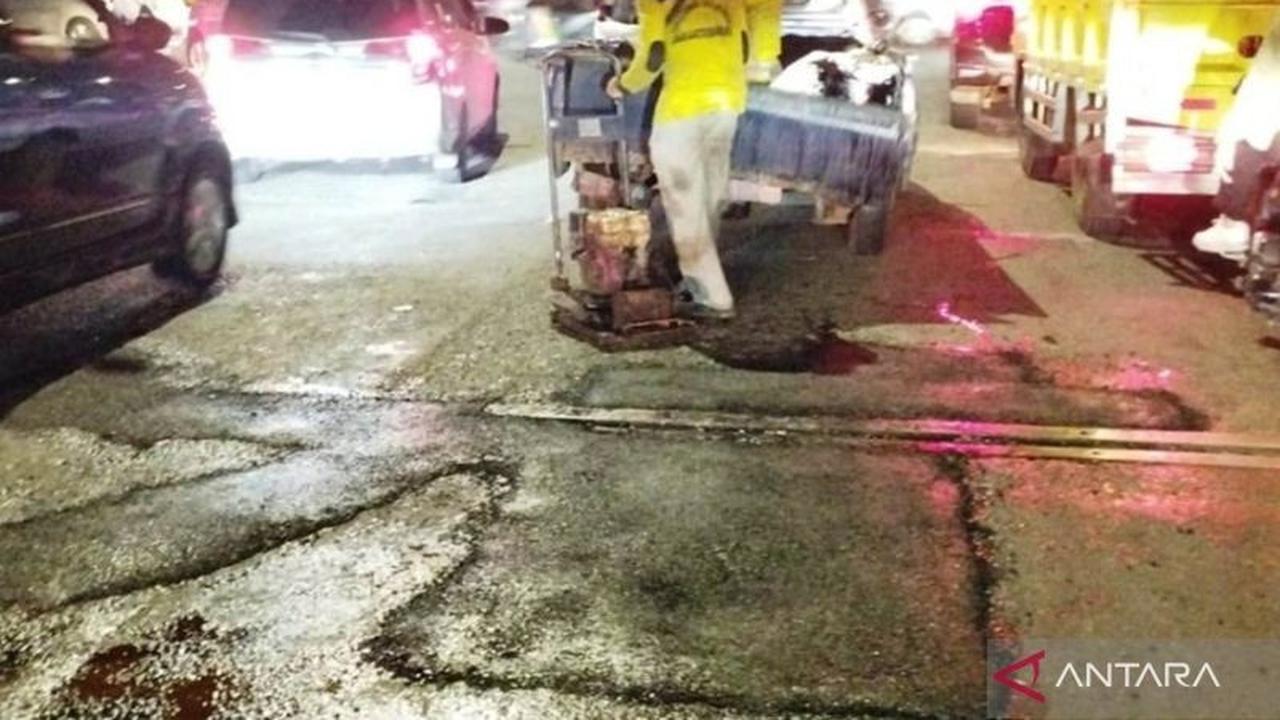 Dinas Bina Marga Provinsi DKI Jakarta Sigap Tangani Jalan Rusak Daan Mogot