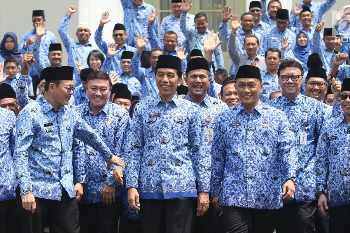 Jokowi Buka Rakernas Korpri
