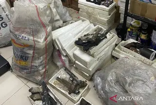Penemuan Senjata Api di Sekolah Pondok Pinang Jaksel