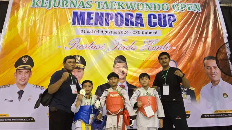 Takasima Club Gondol 13 Medali Emas di Test Event PON XXI 2024 Sekaligus Kejurnas Taekwondo