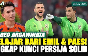 Nadeo Argawinata Ungkap Rahasia Persija Belum Terkalahkan, Belajar Banyak dari Emil Audero dan Maarten Paes