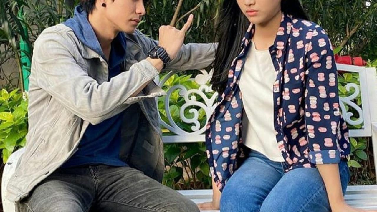 Evan Marvino dan Harini Sondakh kerap terlihat mesra saat melakoni syuting sinetron bersama (ist)