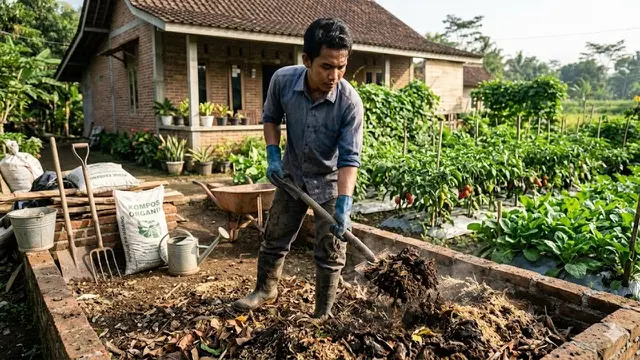 Membuat Pupuk Organik