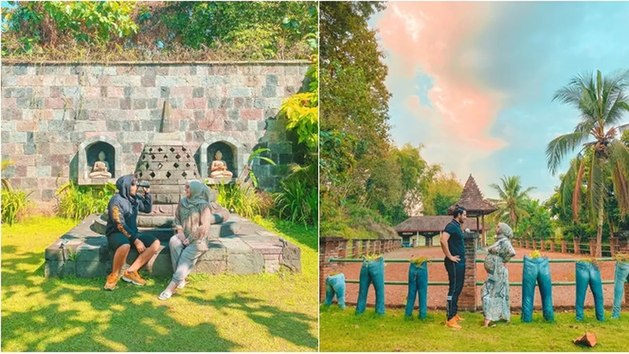 Momen Mesra Irish Bella dan Ammar Zoni Saat Babymoon di Borobudur