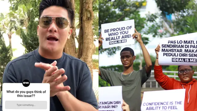 Boy William mengapresiasi aksi untuk menjadi diri sendiri