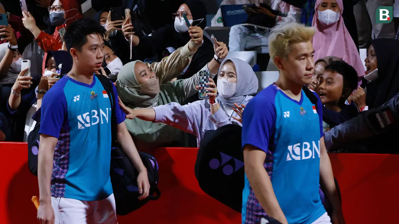 Foto: Tiga Ganda Putra Terbaik Indonesia Lewati Babak 32 Besar Indonesia Masters 2023, Termasuk Fajar / Rian yang Menangi Perang Saudara