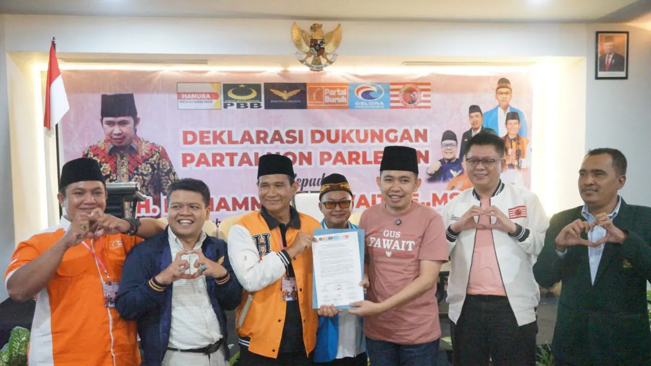 Gus Fawait mendapat dukungan dari sejumlah partai non parlemen dalam kontestasi pilkada Jember 2024 . (Istimewa).