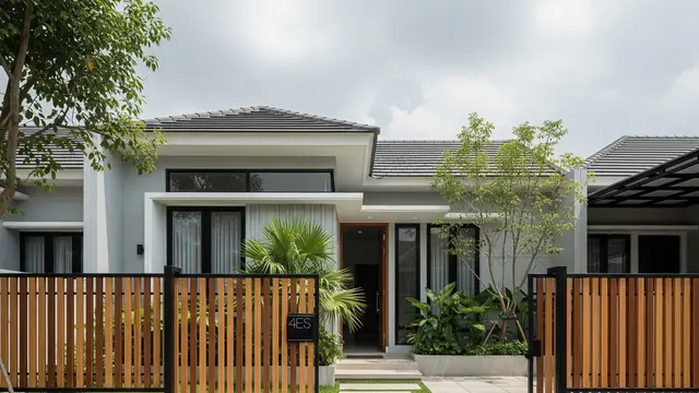 9 Model Pagar Rumah Minimalis Anti Intip tapi Tetap Terang dan Stylish, Jaga Privasi Hunian