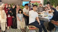 6 Potret Ria Ricis dan Teuku Ryan Buka Bersama Keluarga Besar, Tepis Isu Renggang (Sumber: Instagram/dr.shindyputri_/okisetianadewi)