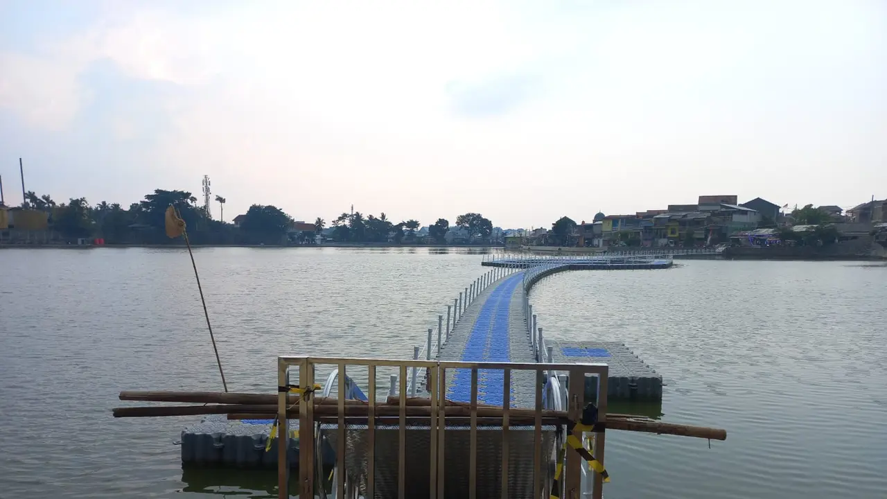Warga Depok Kecewa Akses Panggung Situ Rawa Kalong Ditutup