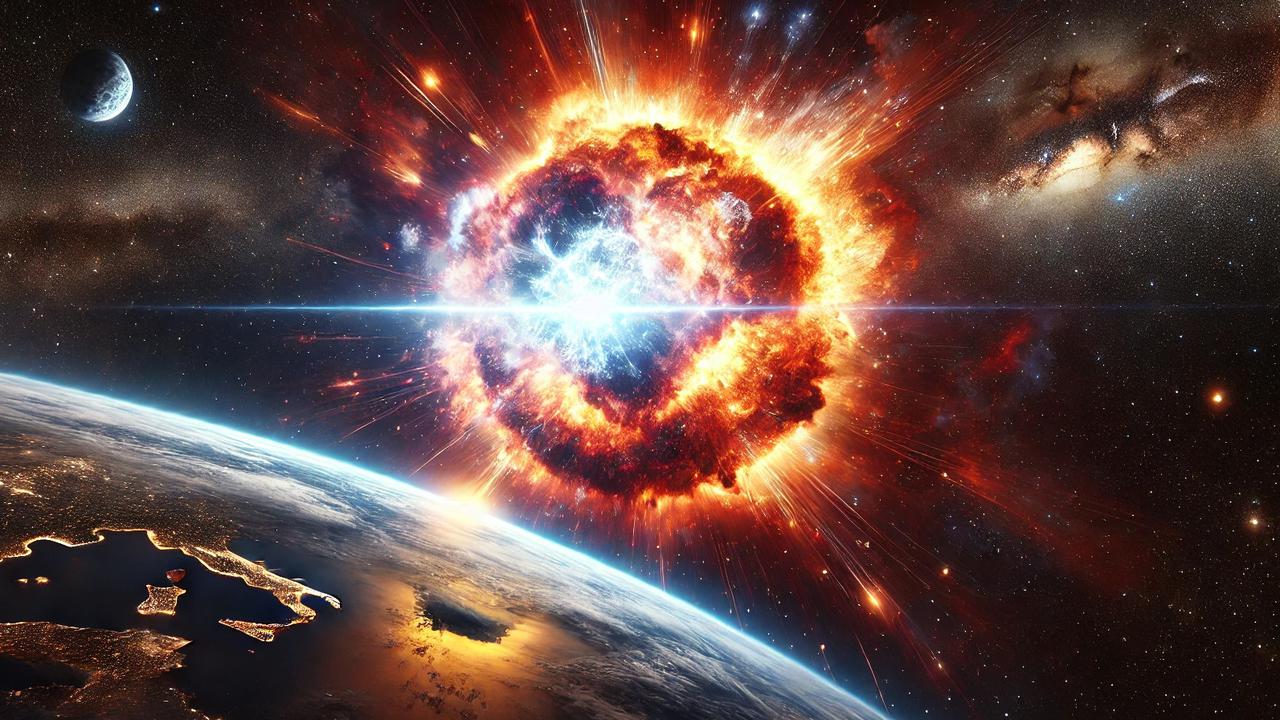 Apa Yang Terjadi jika Sebuah Bintang Meledak Dekat Bumi?