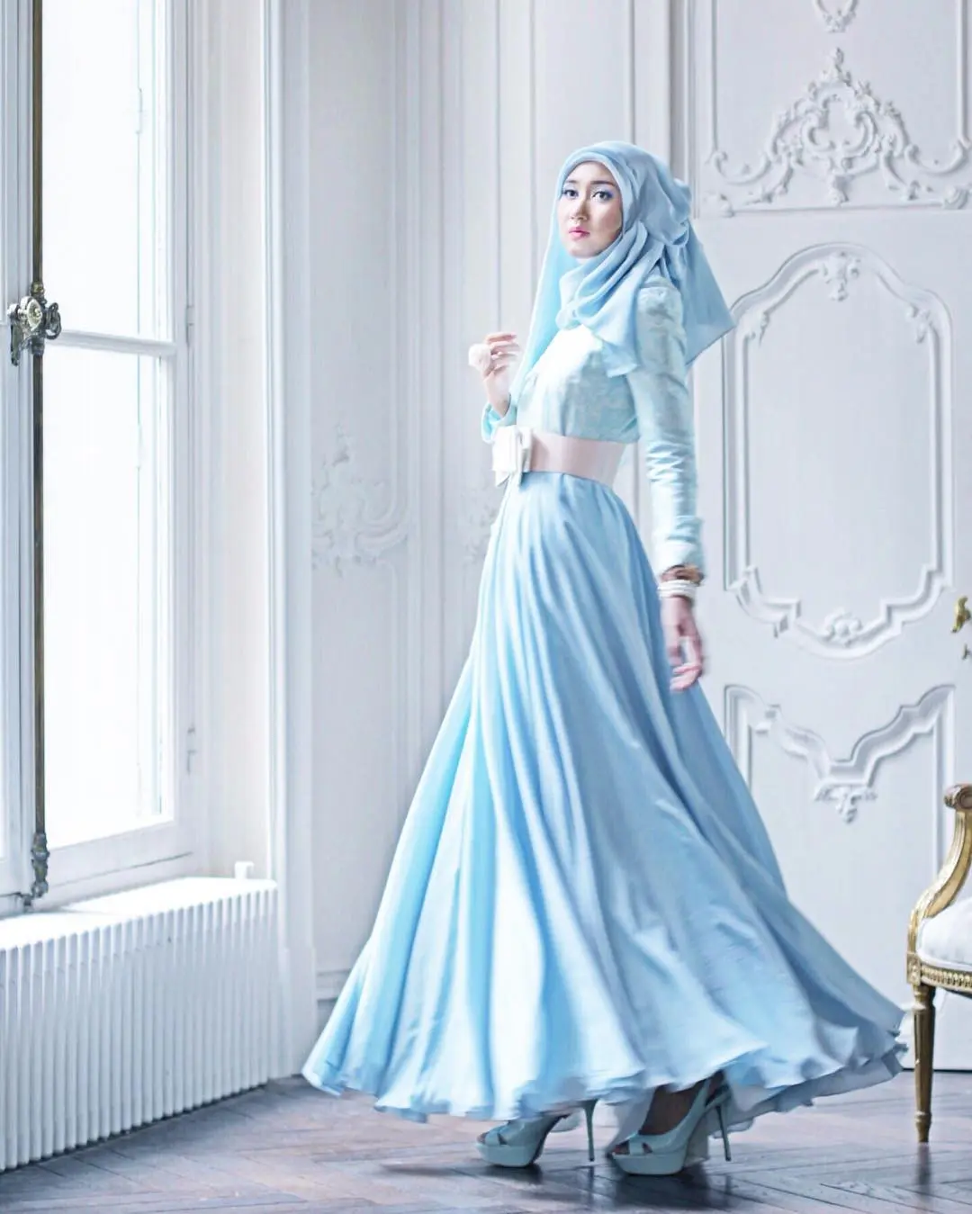 Inspirasi baju Lebaran dari desainer ternama tanah air. (sumber foto: @dianpelangi)