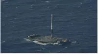 Roket Daur Ulang Pertama di Dunia Milik SpaceX Berhasil Mendarat