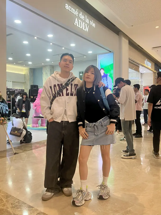 TikTokers Fashion Lystia Novilda dan Kent Hadi (Istimewa)