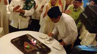 Wagub Djarot Saiful Hidayat rayakan ulang tahun tepat di hari Idul Fitri