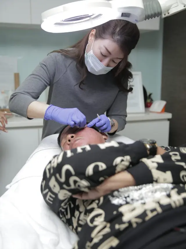 Andika Kangen Band dan Dr Wenny Tan dari Beauty Inc Sunrise
