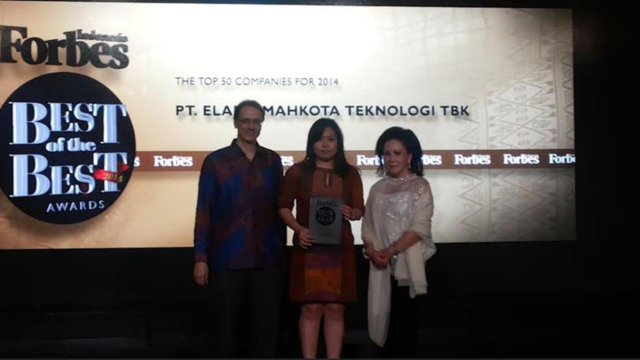 Penghargaan Didapat Emtek di Acara Forbes