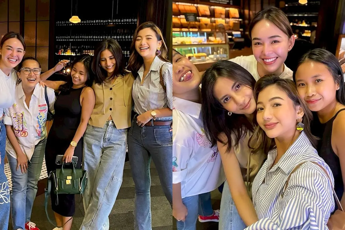 6 Gaya Reuni Pemeran Ikatan Cinta, Amanda Manopo hingga Glenca Chysara Kompak Pakai Outfit Kasual