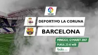 La Liga_Deportivo La Coruna Vs Barcelona (Bola.com/Adreanus Titus)