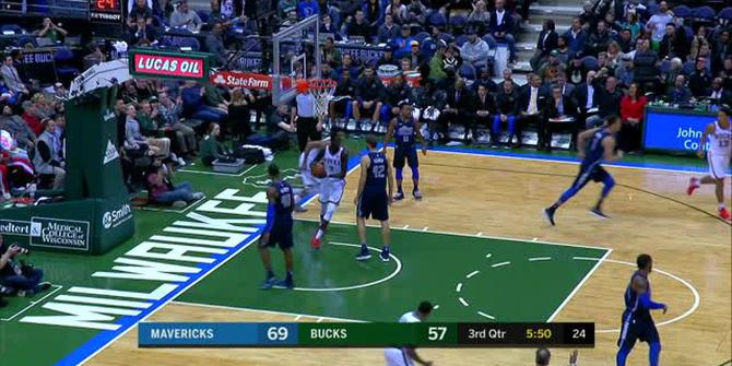 VIDEO: Game Recap NBA 2017-2018, Bucks 109 vs Mavericks 102