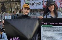 Debi Sagita Gabung Aksi Rakyat, Soroti 17+8 Tuntutan kepada Pemerintah