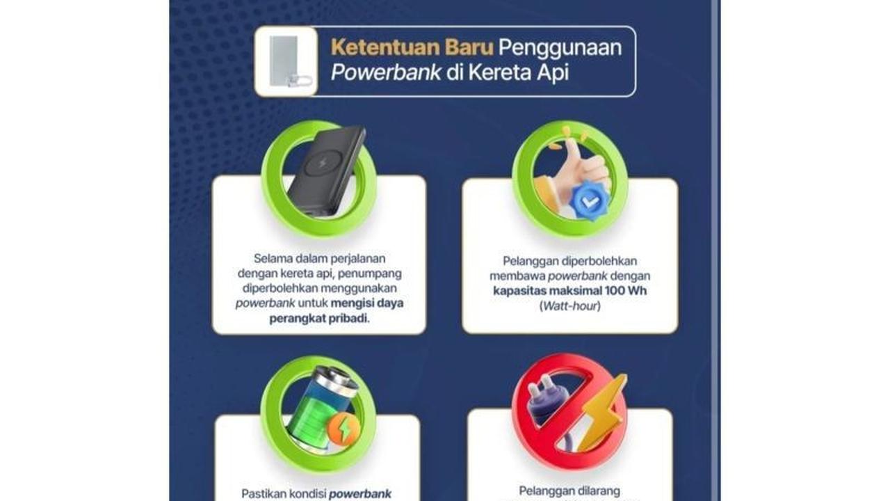 Tahukah Anda, Powerbank Bisa Picu Kebakaran? KAI Jakarta Ingatkan Aturan Powerbank KAI Baru Demi Keselamatan Penumpang!