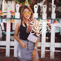 Street style Aurel Hermansyah. (Instagram/aurelhermansyah)