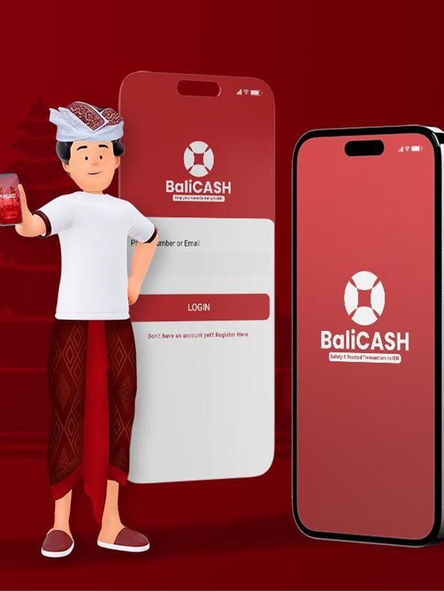 Ilustrasi aplikasi BaliCash. (Foto: Dok. Tim BaliCash)