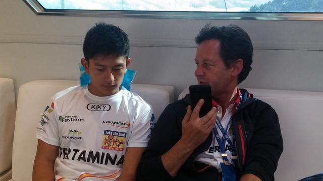 Rio Haryanto, Piers Hunnisett