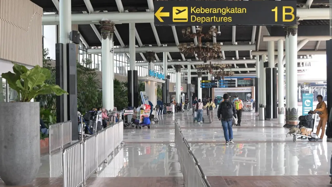 Terminal 1 B Bandara Soekarno Hatta Cengkareng Tangerang. (Sumber: BKIP Kemenhub)