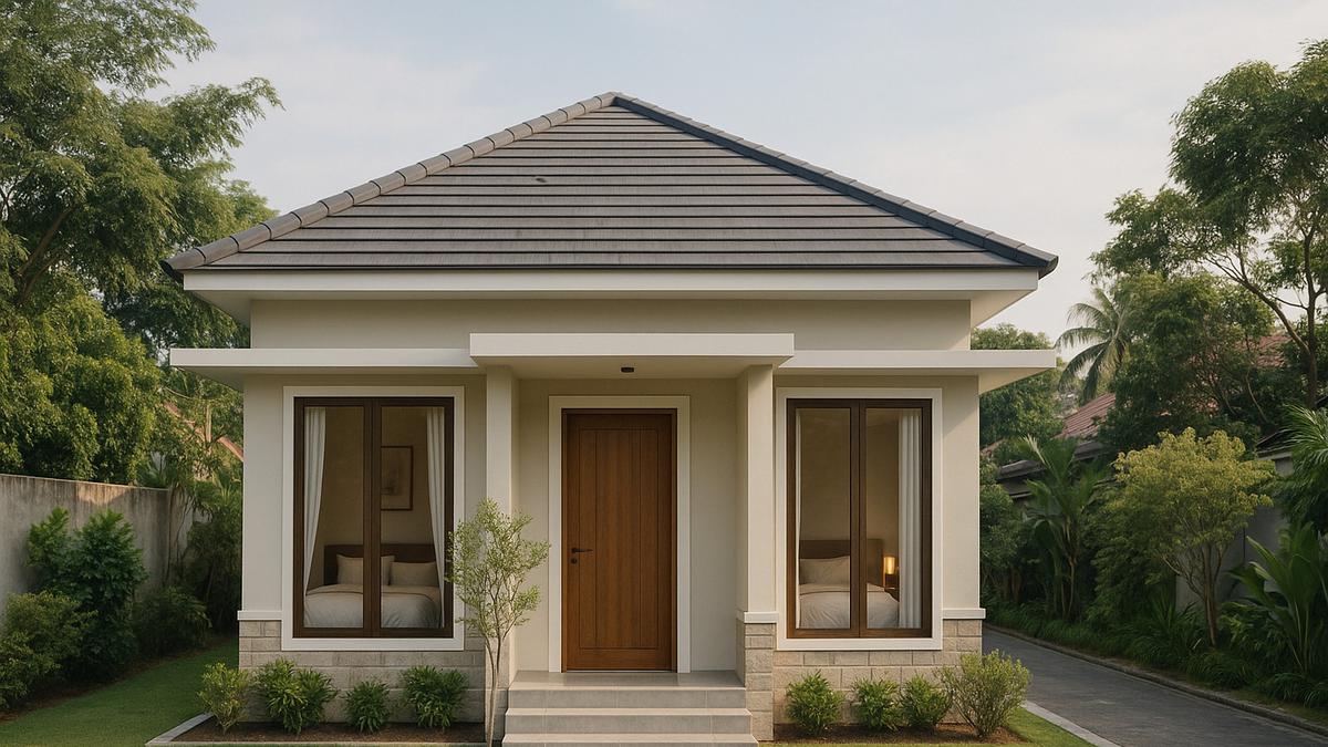 8 Model Rumah Ukuran 9x12 Minimalis dengan 4 Kamar Tidur, Desain Praktis dan Nyaman