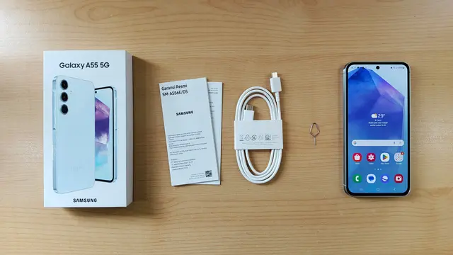 Isi Box Samsung Galaxy A55 5G