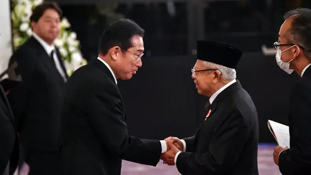 Potret Prosesi Pemakaman Mantan PM Jepang Shinzo Abe