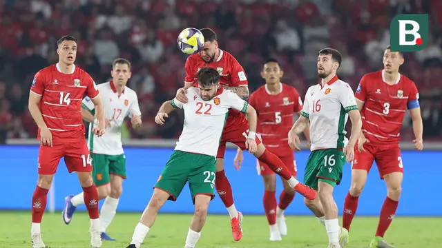 Timnas Indonesia Vs Bulgaria
