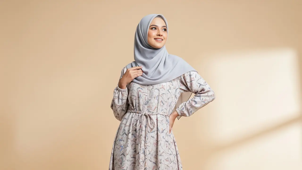 Model Daster Gamis (Image by Gemini AI)