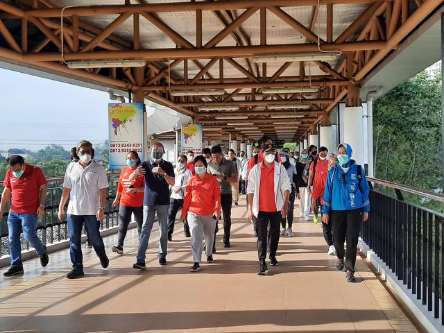 Menhub Budi Karya Puji Konsep Tod Di Bsd City Bisnis Liputan6 Com menhub budi karya puji konsep tod di