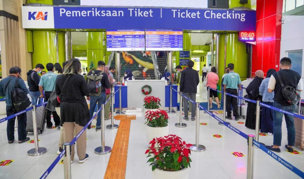 Pembelian tiket Promo 12.12 bisa melalui seluruh channel penjualan KAI kecuali di loket dan loket box.