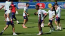 Spanyol akan menghadapi Prancis di semi-final Euro 2024 pada Rabu (10/7) dini hari WIB. (LLUIS GENE / AFP)