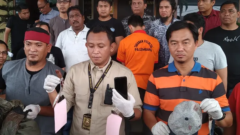 Akhir Pelarian Begal Sadis Palembang yang Lukai Supir Taksi Online