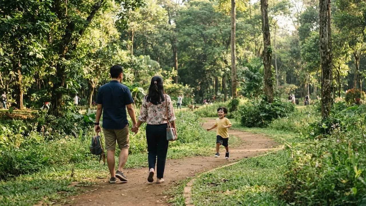 Mengajak anak ke alam