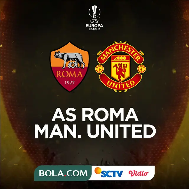 Liga Europa - AS Roma Vs Manchester United