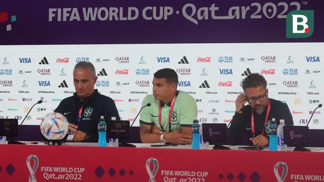 Konferensi Pers Timnas Brasil