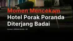 Badai Isaias menerjang pesisir Teluk Amerika Serikat, membawa angin kencang, banjir, dan gelombang badai yang mengancam nyawa! Badai kategori 2 itu mendarat di dekat Destin, Florida, pada Jumat dengan kecepatan angin maksimum mencapai 169 km/jam. Wilayah Alabama dan Florida Panhandle turut dihant...