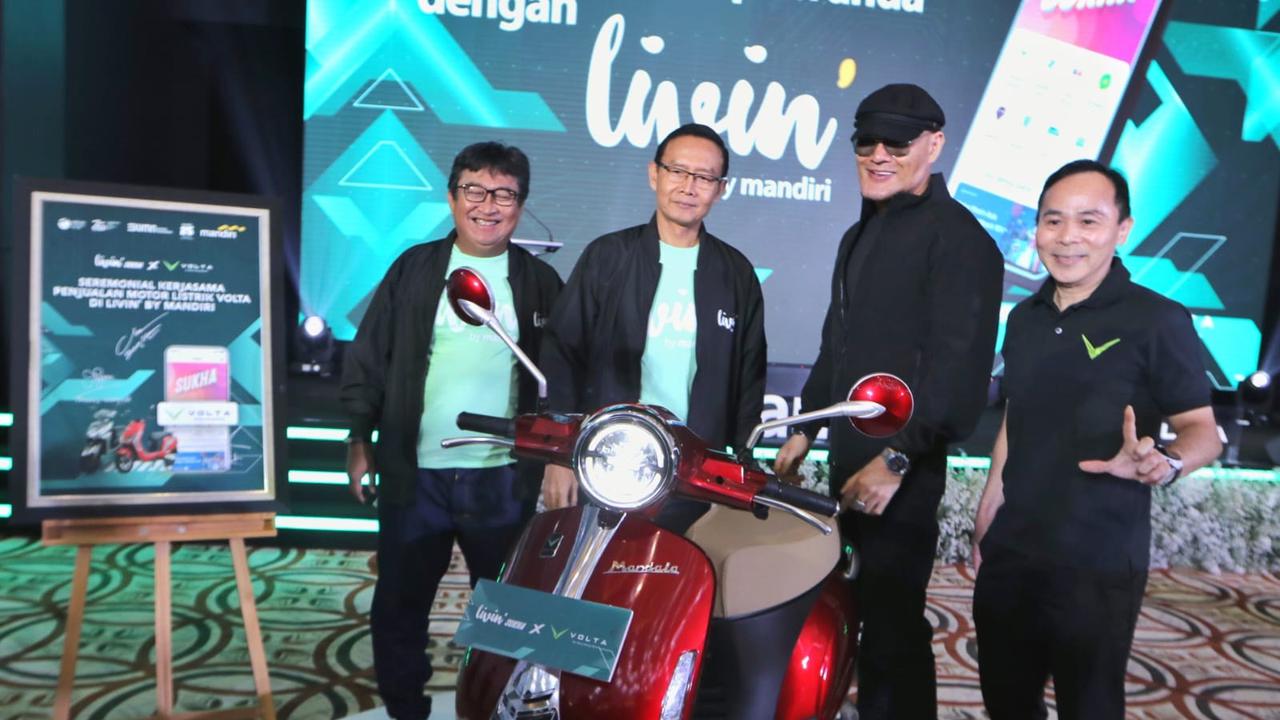 Konsisten Dorong Aspek ESG, Bank Mandiri Perkuat Kolaborasi dengan Volta dari MCAS Group