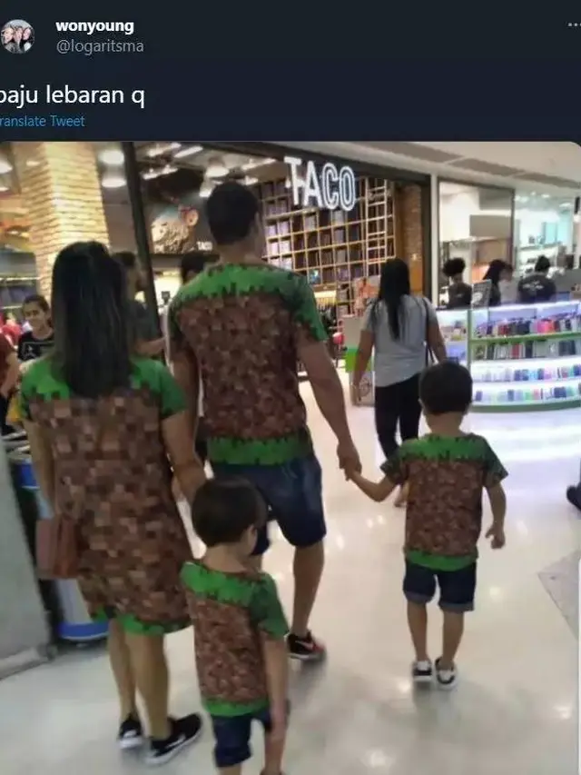 8 Potret Outfit Nyeleneh Lebaran yang Malah Bikin Malu Ini Kocak