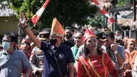 Menteri Pariwisata dan Ekonomi Kreatif (Menparekraf) Republik Indonesia, Sandiaga Salahuddin Uno mengunjungi desa wisata&nbsp;Budo yang terletak di Kecamatan Wori, Kabupaten Minahasa Utara, Sulawesi Utara