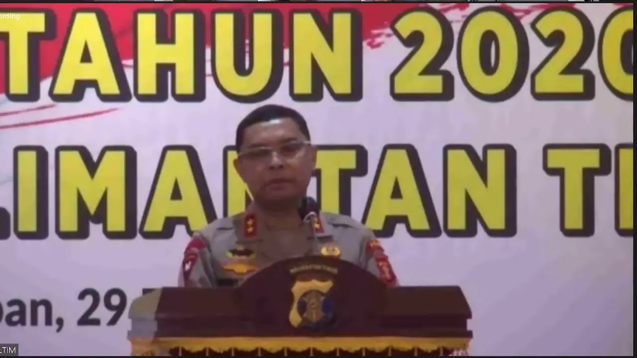 Kapolda Kaltim Irjen Herry Rudolf Nahak