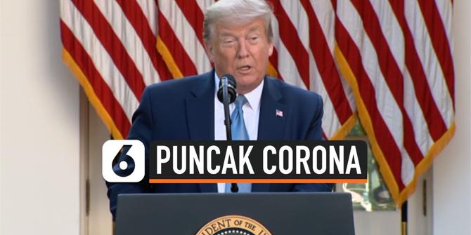 VIDEO: Trump Klaim AS Telah Lewati Puncak Pandemi Corona